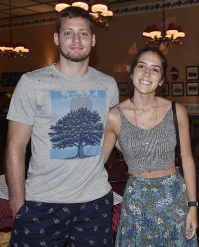 Federico Oller y Ximena Adorni.