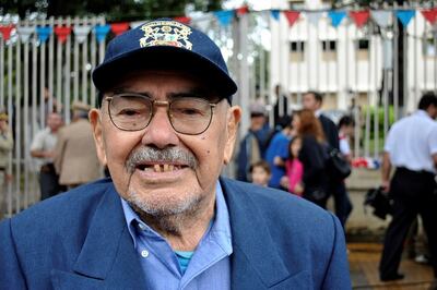 Fotografía de Don Jacinto Mendieta, tomada en el 2011.