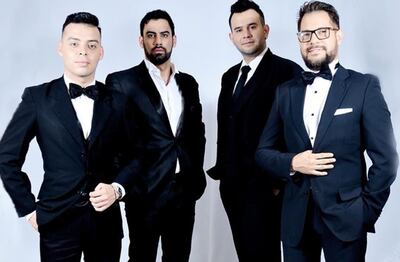 El cuarteto pop lírico Andantinos se presentará hoy en la ciudad de Itauguá.