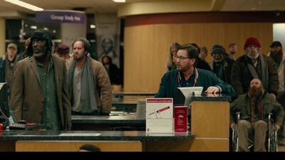 Escena de la película "The Public" que se exhibe hoy en el espacio Samu'u