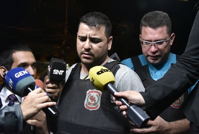 Rody David Almeida Ibarra, supuesto sicario que rescató al narco Jorge Teófilo Samudio González. Cayó en Desmochados, Ñeembucú.