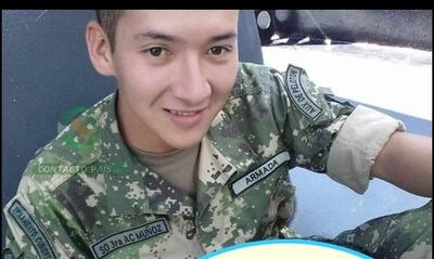 El Suboficial 3ro. Francisco Fabián Muñoz Miltos falleció ayer durante su servicio de guardia en el Comando de la Armada