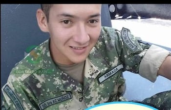 El Suboficial 3ro. Francisco Fabián Muñoz Miltos falleció ayer durante su servicio de guardia en el Comando de la Armada