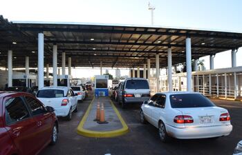 La habilitación las obras en el puesto migratorio se realizó el jueves.