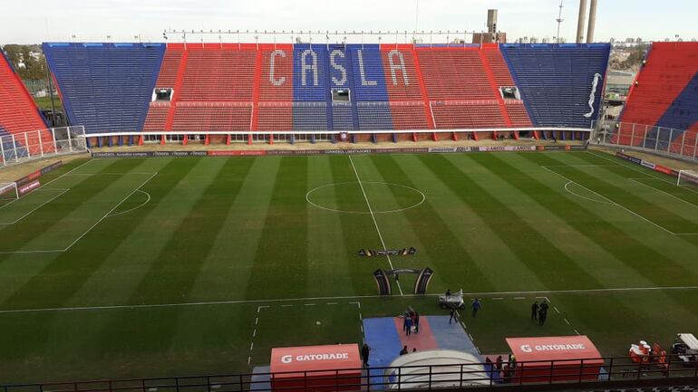 El Nuevo Gasómetro espera por San Lorenzo y Cerro Porteño en la ida de los octavos de la Copa Libertadores.