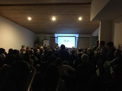 Conversatorio sobre defensa de El Botánico.