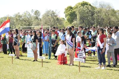 Inauguración de II edición de la competencia interbarrial en Yabebyry