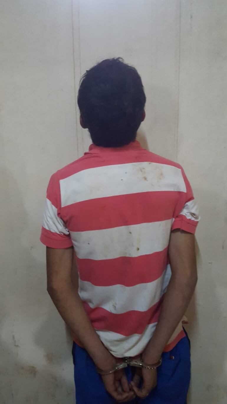 Menor  que protagonizó un asalto en Pedro Juan Caballero