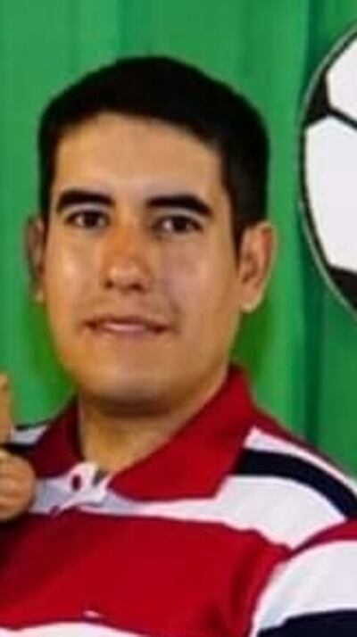 Pablo Yohanni Martínez Colman, motociclista víctima del accidente.