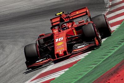 Charles Leclerc conquistó la pole en el Gran Premio de Austria de Fórmula Uno.
