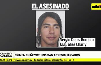 Crimen en Ñemby, imputan a tres implicados