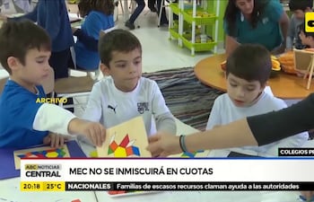 MEC no se inmiscuirá en cobro de cuotas en colegios privados