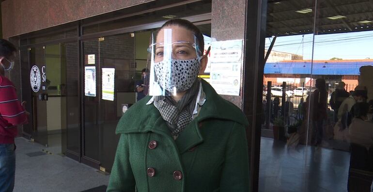 Lourdes González, director de Registros Públicos