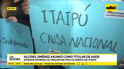 Alcides Jiménez asumió como titular de la Ande