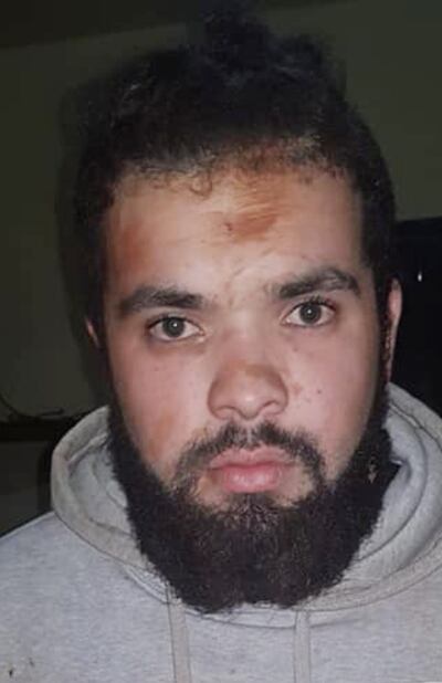 Jorge Javier Benítez Garcete, aprehendido.