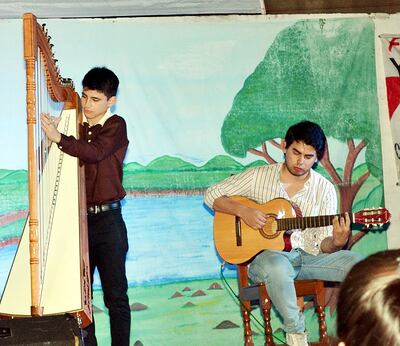 El joven arpista Martín Portillo fue la revelación del Festival.