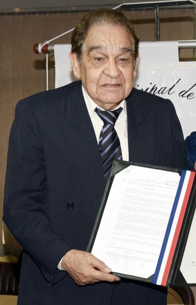 Cuando en 2016, don Ranulfo Miranda fue distinguido como “Hijo Dilecto de la ciudad de Asunción”.