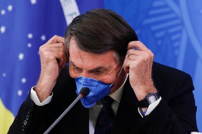 Jair Bolsonaro sigue minimizando al coronavirus, cuando en Brasil ya se registran más de 130 muertos.