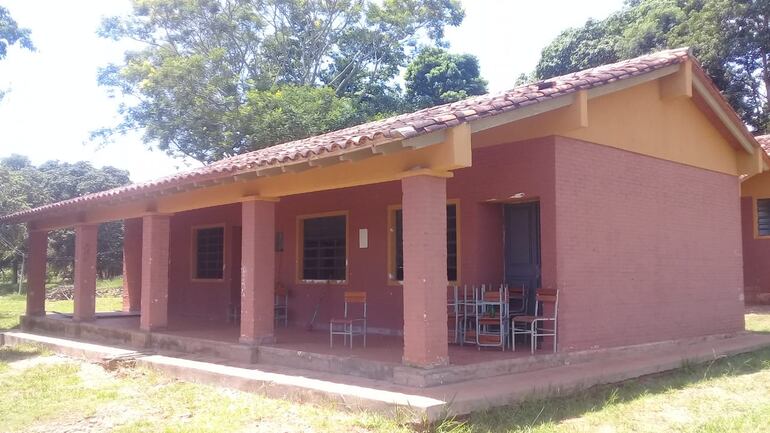 Escuela La Victoria, en Yasy Cañy, Canindeyú