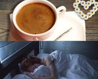 Un grano de café de tamaño ínfimo diluido en cinco litros de agua, supuestamente, puede ayudar a dormir bien.