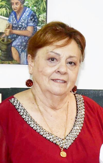 La artista Nina Stewart.