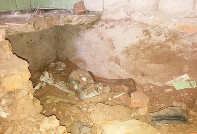 Los restos óseos hallados estaban escondidos bajo una construcción en una casa que habría sido de Stroessner, en Ciudad del Este.