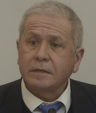 Héctor Capurro, juez que integró el Tribunal de Sentencia, que juzgó a la extitular de la SEN, Gladys Cardozo.