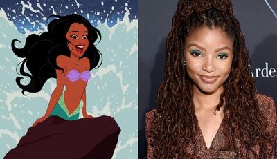 Frente a internautas que iniciaron campaña en las redes, para denunciar que “Ariel no es negra”, algunos artistas diseñaron cómo sería Halle en caricatura.