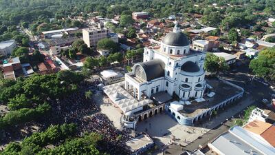 La Basílica de la Virgen de los Milagros de Caacupé se renovó para recibir a los millones de  devotos este año.