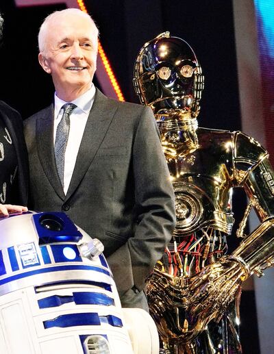 Anthony Daniels es el alma de C-3PO, personaje de la saga Star Wars.