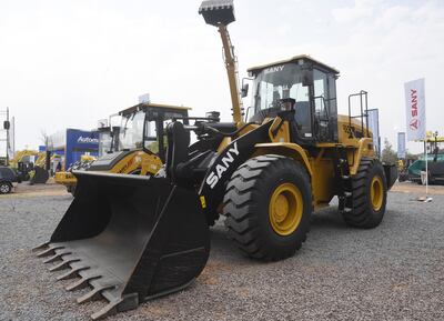 La palas excavadoras de la línea Sany son reconocidas a nivel mundial por su robustez y eficacia.