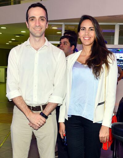 Franco Oricchio e Inés Giménez.