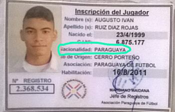 la-ficha-de-augusto-ivan-ruiz-diaz-dice-que-es-paraguayo-fue-inscripto-en-el-ano-2011--234044000000-1678343.jpg
