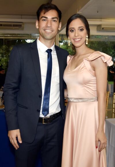 Adolfo Hamuy y Cecilia Zelaya.