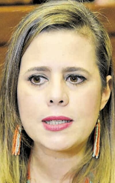 Kattya González, diputada del Encuentro Nacional.