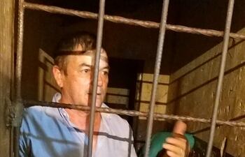 Bernardino López, detenido