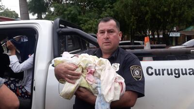 La pequeña ya se encuentra con sus padres nuevamente.