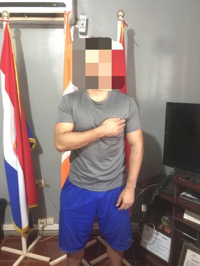 Carlos Huber Mendes, detenido.