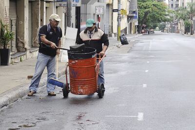 Hoy solo habrá servicio de barrido en el microcentro y Costanera. Recolección domiciliaria, recién mañana.