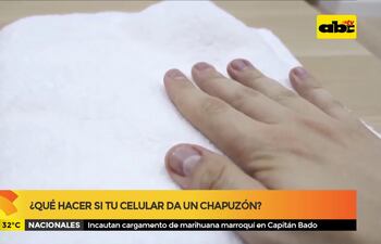 ¿Que hacer si tu celular da un chapuzón?