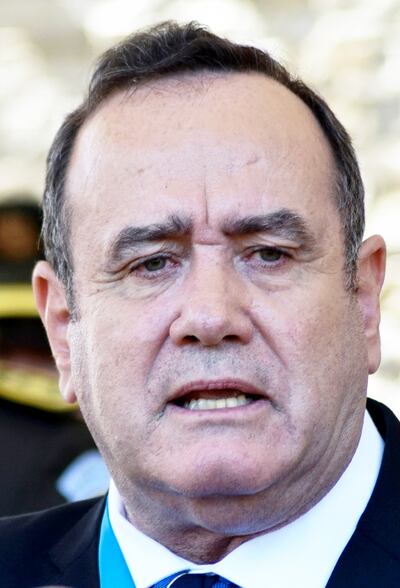 Alejandro Giammattei, nuevo presidente de Guatemala.