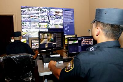 La Policía Nacional realiza un monitoreo constante de las principales zonas de San Bernardino.