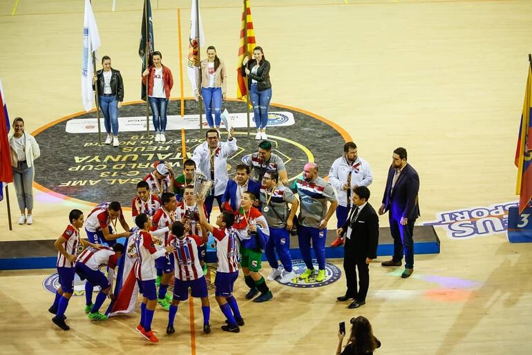 Selección paraguaya C13, Fútbol de Salón, Copa del Mundo.