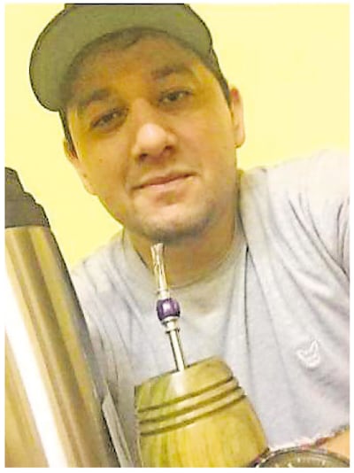 Oficial 1° Pablo Ramón Dávalos Brítez, fallecido.