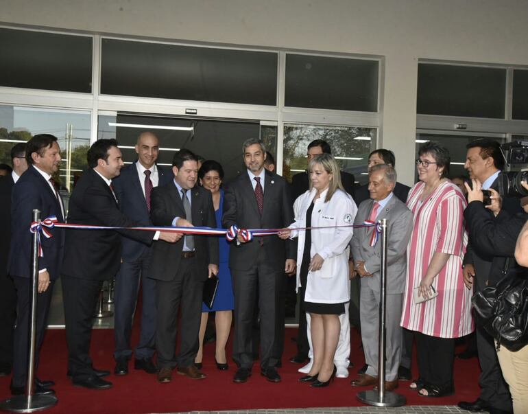 Inauguración de la nueva policlínica de IPS.