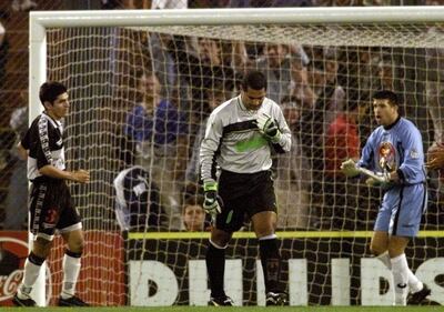 Cuando en el partido de cuartos de final de la Copa Mercosur estuvo frente a José Luis Chilavert, en un penal que pegó en el travesaño, y ganó Olimpia.