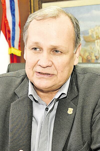 Mario Ferreiro, intendente de Asunción.