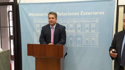 Édgar Melgarejo, presidente de la Dirección Nacional de Aeronáutica Civil (DINAC)