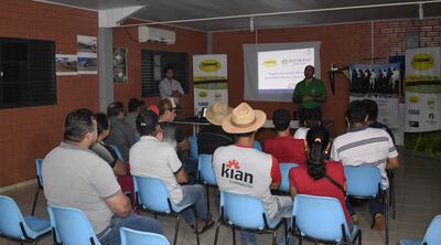 Los productores tamberos asociados a la Cooperativa Santa Teresa participaron de la charla sobre sanidad animal en vacas lecheras.