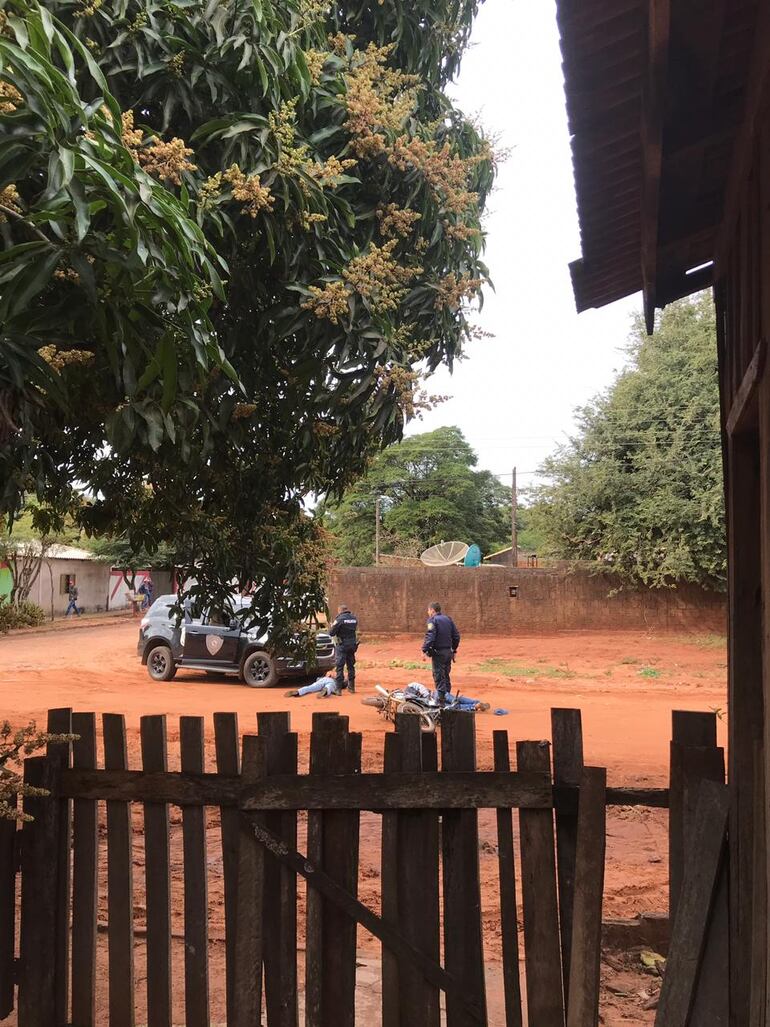 Los supuestos sicarios fueron detenidos a unas diez cuadras de donde ocurrió el  asesinato.
